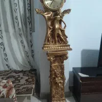 ساعت ایستاده دوتیکه گچی