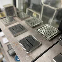 کفشور های خطی نقطه ای استیل سرامیک خور مشبک