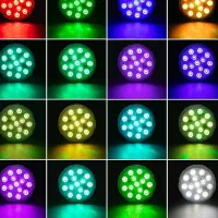 چراغ Led ۱۶ رنگ ریموت دار