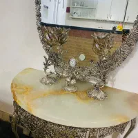 اینه و شمعدان نو نو مناسب عروس شیک و زیبا