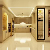 کابینتMDF هایگلاس نئوکلاسیک انزو