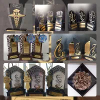 تندیس پلکسی چوبی