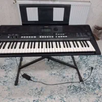 کیبورد YAMAHA  E433   نو نو  همراه با پایه