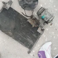 کمپرسور پراید با رادیات و پروانه فن
