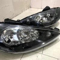 چراغ جلو پژو ۲۰۶ دودی اسپرت موتوردار