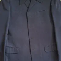 کت و شلوار وجلیقه مردانه رنگ سرمه ایی سایز ۴۸