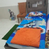 تخت تک نفره به همراه تشک طبی رامشیر هستم