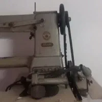 چرخ خیاطی راسته دوزی پفاف و دستگاه لویس برقی