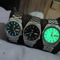 ساعت سیکو ۵ اتوماتیک پشت شیشه درحد