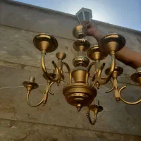 لوستر 5شاخی در حد نو