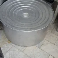 دیگ و قابلمه بزرگ درحد نو + اجاق گاز