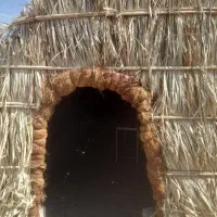 الاچیق با چوب خرما