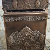 جا دستمال کاغذی و سطل