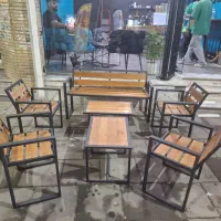 میز و صندلی چوب روس