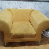 مبل تک نفره 1500 دوجا سوختگی داره