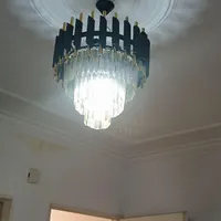 ساعت دیواری با لوستر|لوستر و چراغ آویز|تهران, شهادت|دیوار