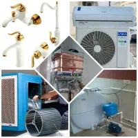 نصب سرویس کولرگازی آبی.تاسیسات.تعمیرات.پمپ.شیرآلات