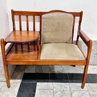 میز تلفن چوبی