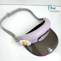 کلاه سایه بان فن دار شارژی