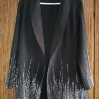 مانتو مجلسی نگین کاری شده