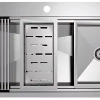 پخش سینک باکسی ۹۰ گاز توکار هود شیرالات FK81