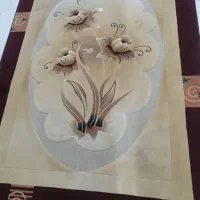 فرش چهار متری لاکی کرم