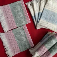 دستمال نخی و آبگیر آشپزخانه