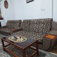 مبل هفت نفره به همراه جلو مبلی
