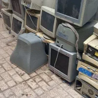 جمع آوری مانیتور سوخته قدیمی
