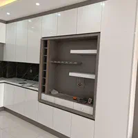 کابینت کمد دیواری درب چوبی نجاری