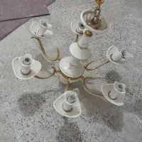 ۲ عدد لوستر سالم ۶ شاخه