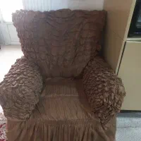 رو مبلی پارچه ای