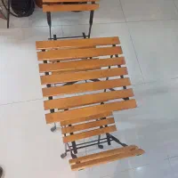 میزوصندلی تاشو چوبی