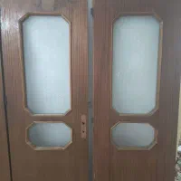 درب چوبی