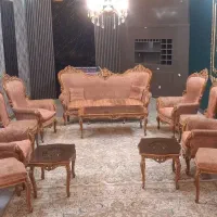 مبلمان ۹ نفره با میز ناهارخوری