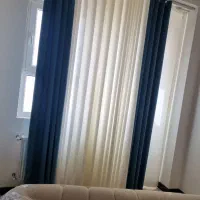 پرده آبی نو نو
