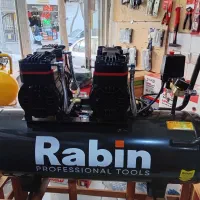 پمپ باد ۸۰لیتری رابین ۲موتوره