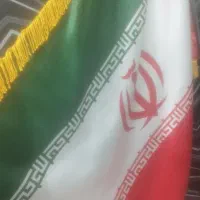 پرچم ایران تشریفات بهترین جنس بازار جنس ساتن عالی