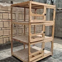 قفس چوبی برای نگهداری کبوتر یا به اصطلاح کفتر