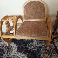 میز تلفن چوبی شیک در حد نو