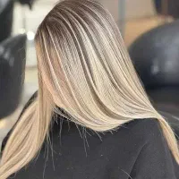 آف 50درصدرنگ و کوتاهی و فر و کراتینه و ناخن وتتو