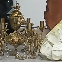 لوستر ۶ شاخه دوبل