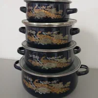 سرویس قابلمه لوعاب و وسایل اشپزخانه