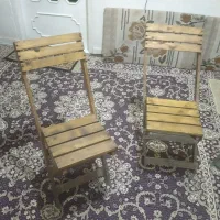 صندلی تاشو چوبی