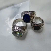 انگشتر نقره مردانه