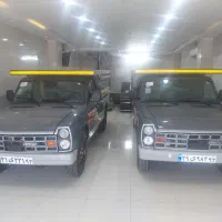 نیسان وانت خاکستری
