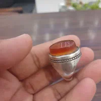 عقیق پرتقالی خوش دست