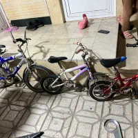 دوچرخه کار کرده سایز ۱۲ و ۱۲ و ۱۶