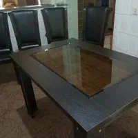 میز نهار خوری 4 نفره