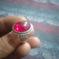 سلام انگشتر یاقوت سرخ نقر شکسته